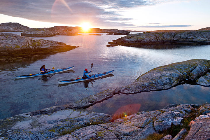 Visit west Sweden: Visit west Sweden: Kayaking in Bohuslan