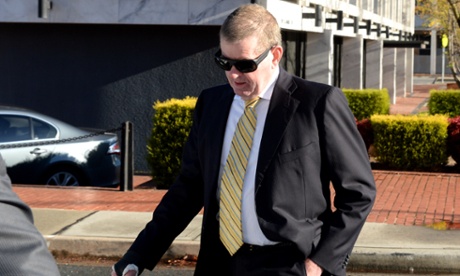 Peter Slipper arrives at the ACT magistrates court in Canberra.