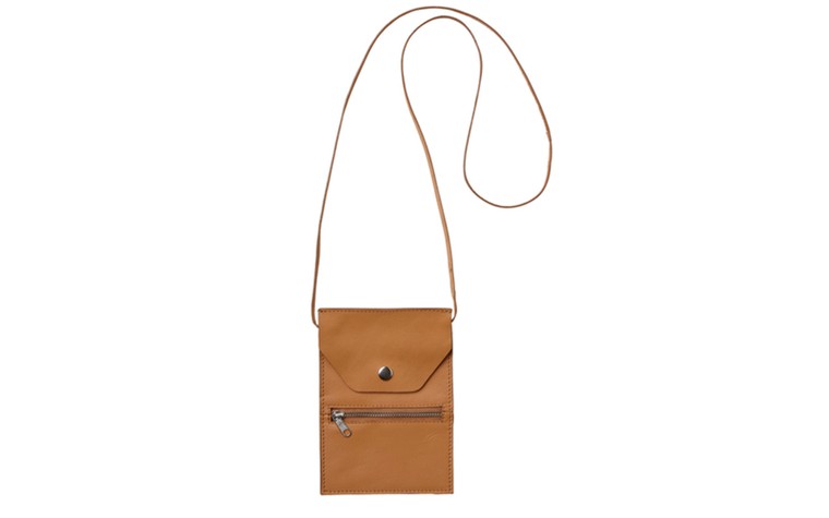 Festival wear: Festival wear - tan brown cross body purse by Monki