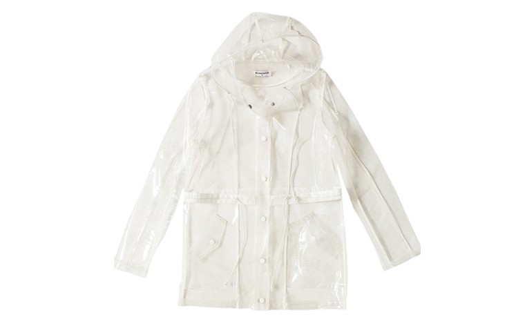 Festival wear: Festival wear - clear raincoat by Glamorous