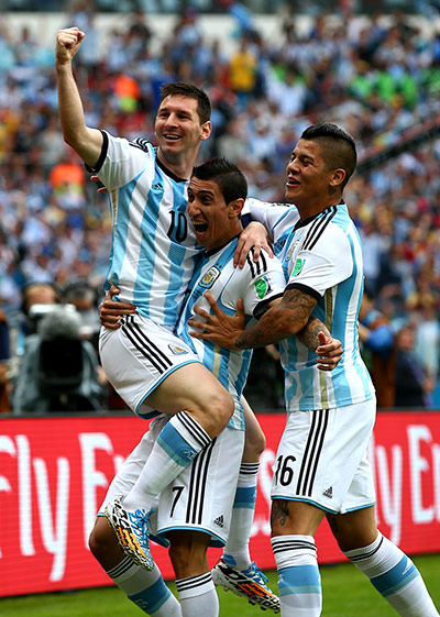 sport.: Nigeria v Argentina: Group F - 2014 FIFA World Cup Brazil