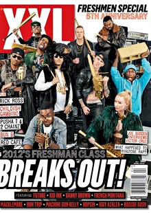The April 2012 XXL cover featuring Azalea.