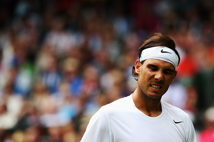 Wimbledon day four: Rafael Nadal