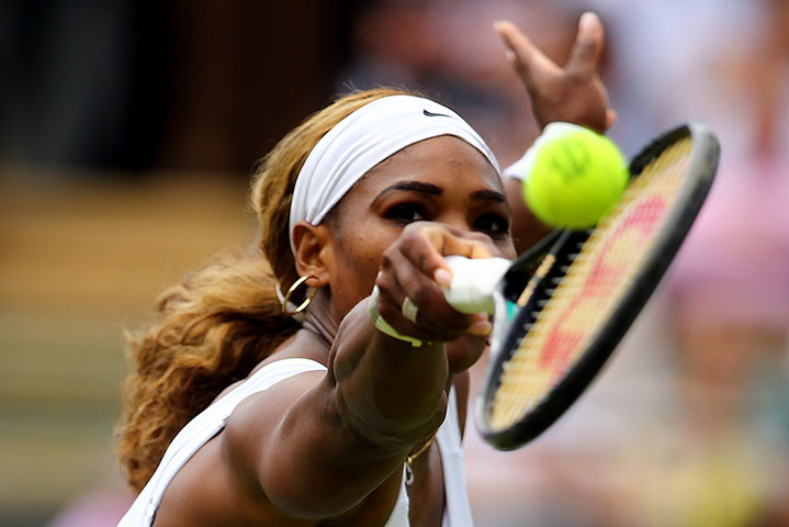 Wimbledon day four: Serena Williams