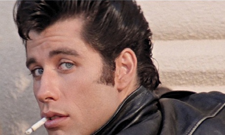 John Travolta in Grease, 1978