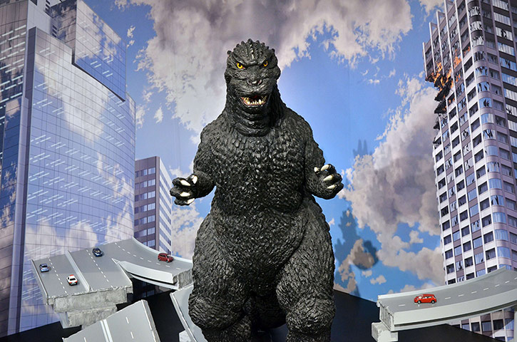 Godzilla: Godzilla art exhibition in Tokyo