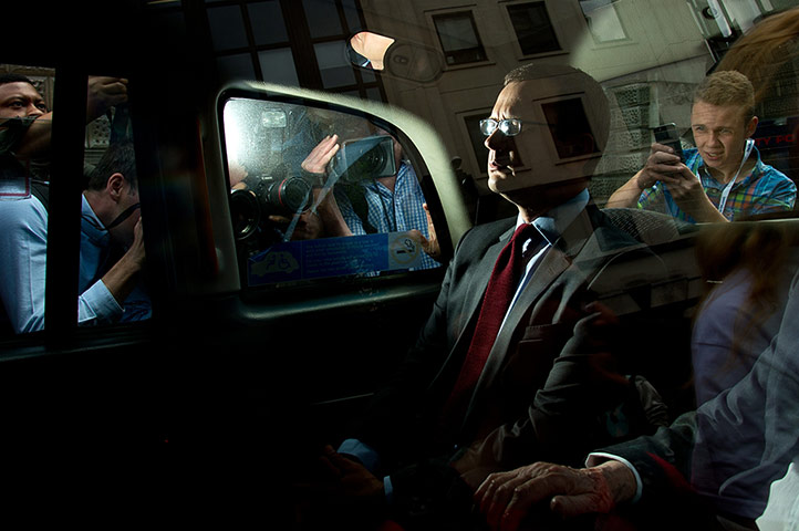 20 Photos: Andy Coulson departs the Old Bailey after been found guilty