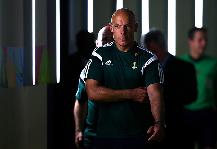 Brazil v Chile: Howard Webb prepares for the match between Brazil and Chile