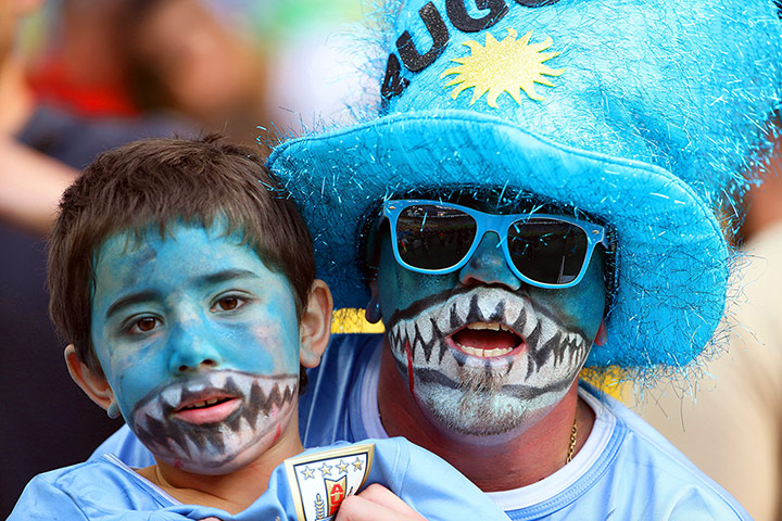 where's luis: Round of 16 - Colombia vs Uruguay