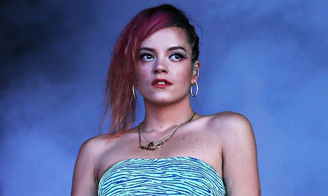 Lily Allen performs at the Southside Festival