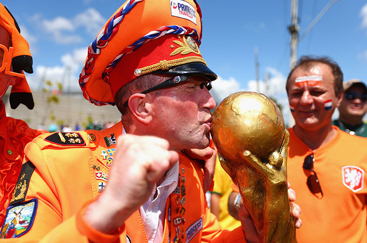 sport: Netherlands v Mexico: Round of 16 - 2014 FIFA World Cup Brazil