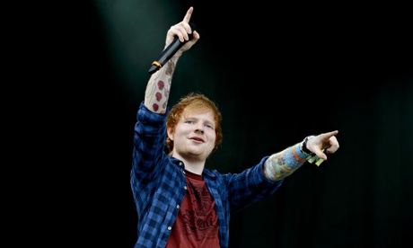 Ed Sheeran plays Glastonbury