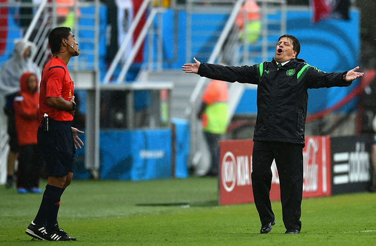 Farewell Miguel Herrera: Mexico v Cameroon: Group A - 2014 FIFA World Cup Brazil