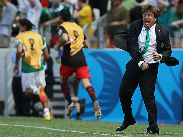 Farewell Miguel Herrera: Netherlands v Mexico: Round of 16 - 2014 FIFA World Cup Brazil