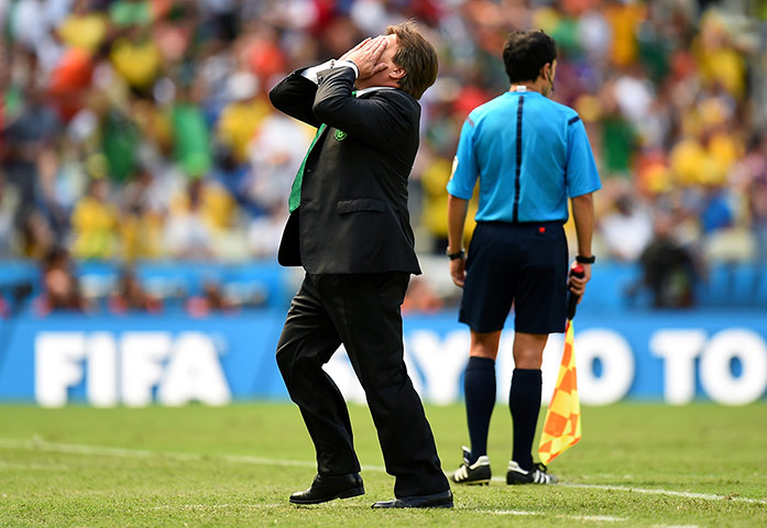 Farewell Miguel Herrera: Netherlands v Mexico: Round of 16 - 2014 FIFA World Cup Brazil