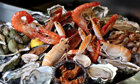 Dessirier shellfish platter