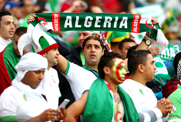 belo horizonte germany: Germany v Algeria: Round of 16 - 2014 FIFA World Cup Brazil