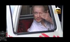 A still from the video showing Bowe Bergdahl's release.
