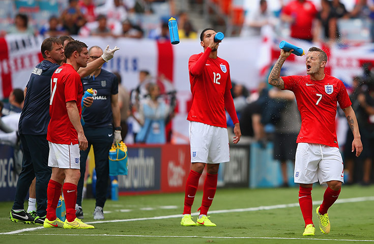 England v ecuador: James Milner, Chris Smalling and Jack Wilshere