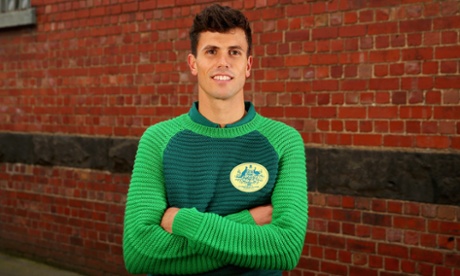 MELBOURNE, AUSTRALIA - JUNE 04:  Australian athlete Jeff Riseley poses during the 2014 Australian Commonwealth Games Team Formal Uniform Unveiling at Glasgow Street Collingwood on June 4, 2014 in Melbourne, Australia.  (Photo by Scott Barbour/Getty Images) portrait