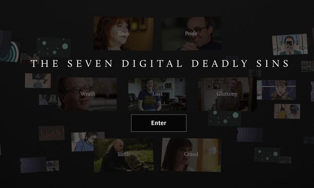 The seven digital deadly sins interactive Technology