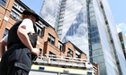 The Shard Skyscraper in London is evacuated