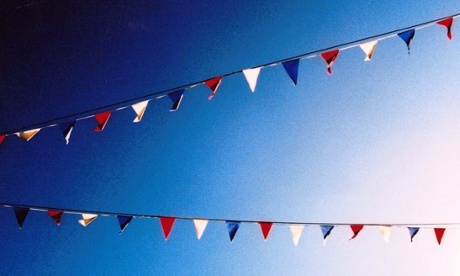 Bunting: politically neutral.