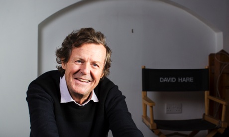 David Hare, photographed in his writing studio in North London.