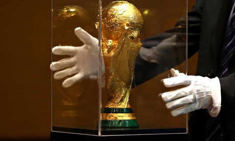 The Fifa World Cup trophy