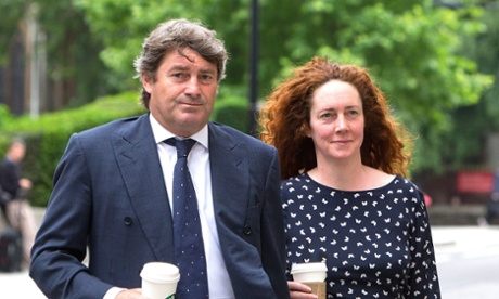 Rebekah and Charlie Brooks: Rupert Murdoch funded their heavyweight defence team