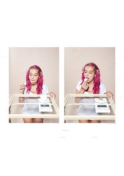 Krakow Photomonth: Daniela Dostálková, Lemon Juice Experiment, from the series The Process of 