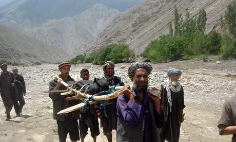 Afghan victims of flash flooding
