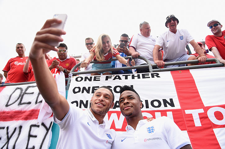 england v honduras: Chamberlain and Sterling