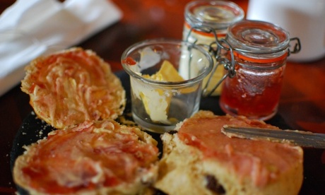 Tea, scones, and not making too much of a fuss.