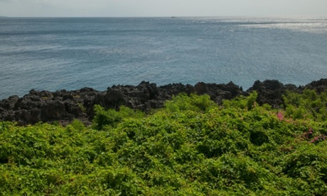 The coast of Christmas Island, where the 46 refugees arrived between March 2009 and December 2010. The UN has said their indefinite detention was 'inhumane'.