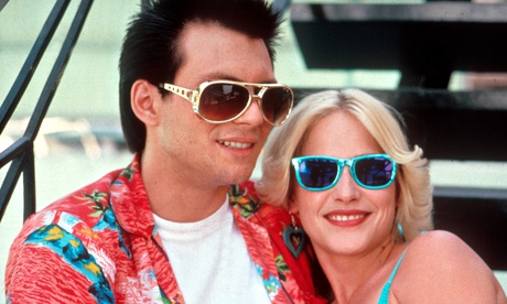 Christian Slater and Patricia Arquette in True Romance