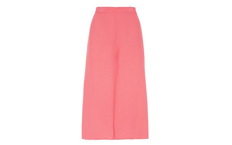 Culottes: Culottes - coral pink culottes by New Look