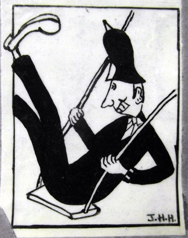 Swinging Copper: 'pen and Ink'.