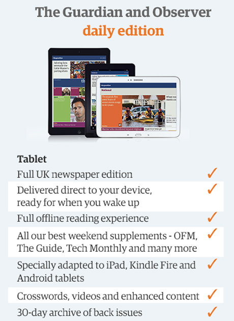 The Guardian and Observer app