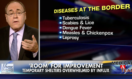 fox news diseases border