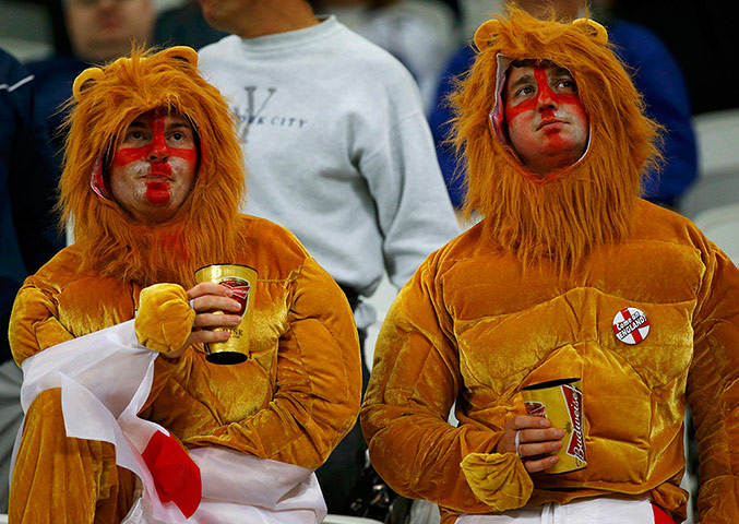 Agony and ecstasy: England fans react