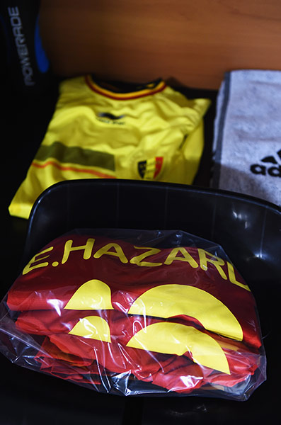 belgium v usa: Eden Hazard