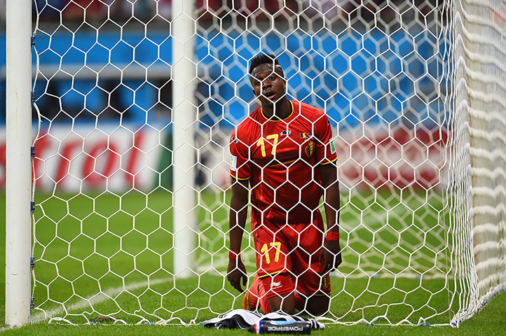 belgium v usa: Divock Origi reacts