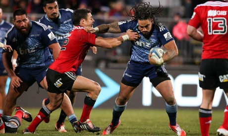 Dan Carter in action against the Blues last week.