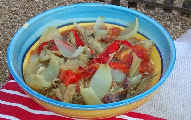 Escalivada, a Catalan dish full of colour, flair and flavour. España!!