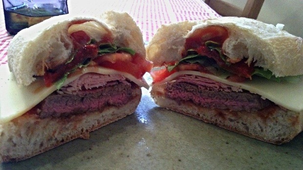 Uruguayan Chivito: You've got to love a country whose national dish is a gigantic sandwich.