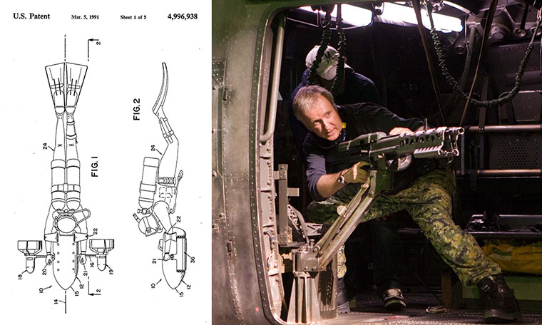 Patents: James Cameron painting