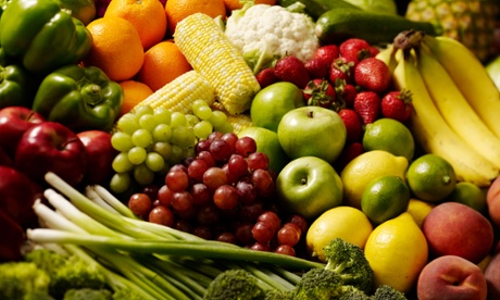 Fruit and vegetable stand