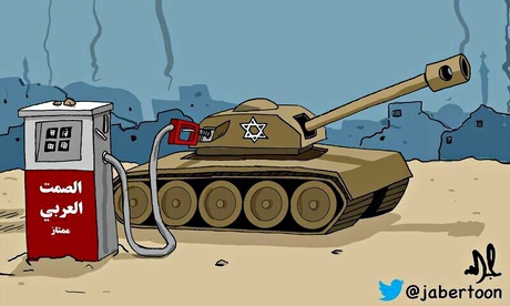 Saudi cartoonist Jabertoon's take on Gaza conflict