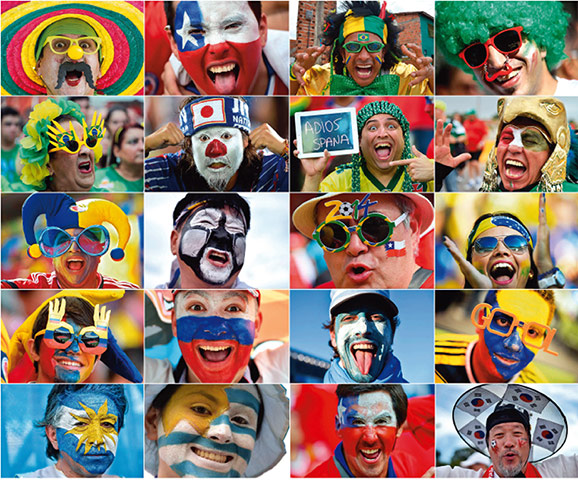 World Cup fans: fans